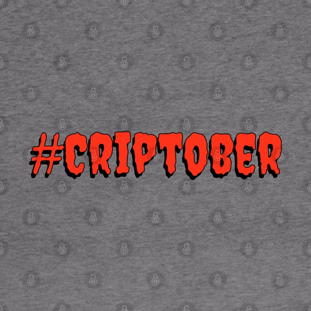 #Criptober (Red & Black) by RollingMort91